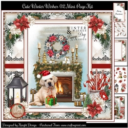 Cute Winter Wishes 02 Mini Page Kit