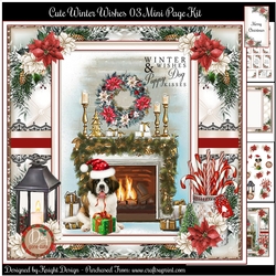 Cute Winter Wishes 03 Mini Page Kit