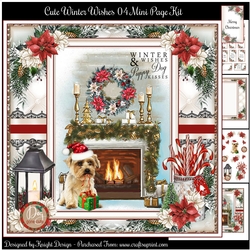  Cute Winter Wishes 04 Mini Page Kit 