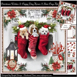 Christmas Wishes & Puppy Dog Kisses 02 Mini Page Kit