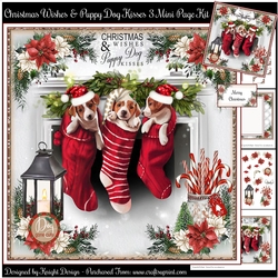 Christmas Wishes & Puppy Dog Kisses 03 Mini Page Kit