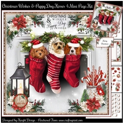 Christmas Wishes & Puppy Dog Kisses 04 Mini Page Kit 