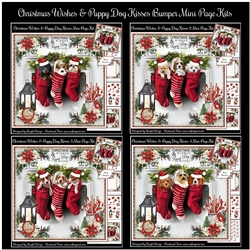 Christmas Wishes & Puppy Dog Kisses Bumper Mini Page Kits