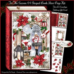 Tis The Season 04 Shaped Book Mini Page Kit