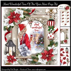 Most Wonderful Time Of The Year Mini Page Kit