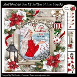 Most Wonderful Time Of The Year 04 Mini Page Kit