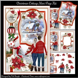 Christmas Cottage Mini Page Kit