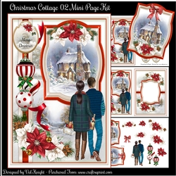 Christmas Cottage 02 Mini Page Kit