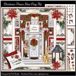 Christmas House Mini Page Kit