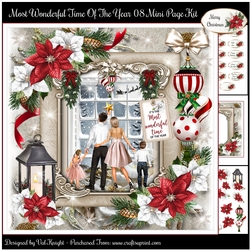 Most Wonderful Time Of The Year 08 Mini Page Kit