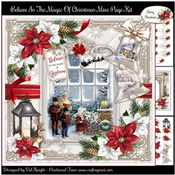 Believe In The Magic Of Christmas Mini Page Kit