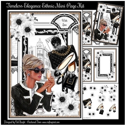 Timeless Elegance Ethnic Mini Page Kit