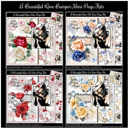 A Beautiful Rose Bumper Mini Page Kits