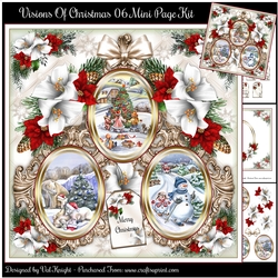 Visions Of Christmas 06 Mini Page Kit