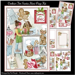 Cookies For Santa Mini Page Kit
