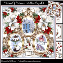 Visions Of Christmas 08 Mini Page Kit
