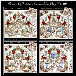Visions Of Christmas Bumper Mini Page Kits 02