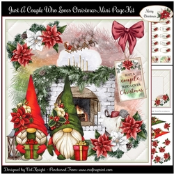 Just A Couple Who Loves Christmas Mini Page Kit