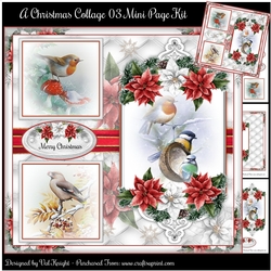 A Christmas Collage 03 Mini Page Kit