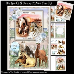 The Love Of A Family 02 Mini Page Kit