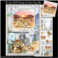 The Love Of A Family 03 Mini Page Kit
