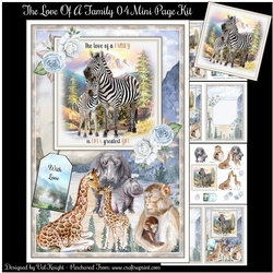 The Love Of A Family 04 Mini Page Kit