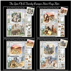 The Love Of A Family Bumper Mini Page Kits