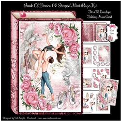 Book Of Dance 02 Shaped Mini Page Kit