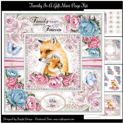 Family Is A Gift Mini Page Kit