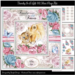 Family Is A Gift 02 Mini Page Kit