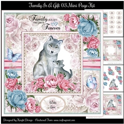 Family Is A Gift 03 Mini Page Kit