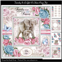Family Is A Gift 05 Mini Page Kit