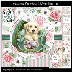 Pets Leave Paw Prints 03 Mini Page Kit