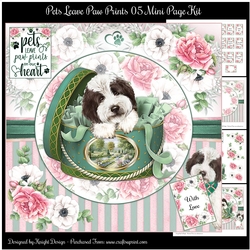 Pets Leave Paw Prints 05 Mini Page Kit