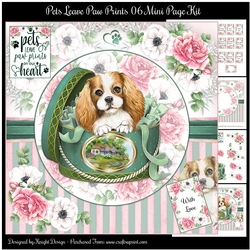 Pets Leave Paw Prints 06 Mini Page Kit 