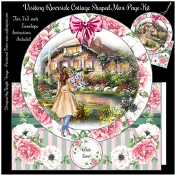 Visiting Riverside Cottage Shaped Mini Page Kit