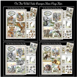 On The Wild Side Bumper Mini Page Kits