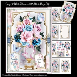 Say It With Flowers 02 Mini Page Kit