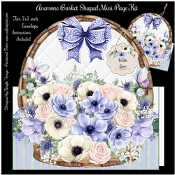 Anemone Basket Shaped Mini Page Kit
