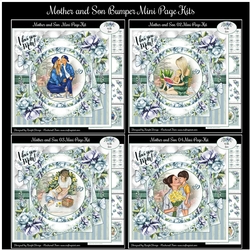 Mother And Son Bumper Mini Page Kits