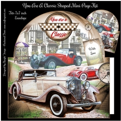 You Are A Classic Shaped Mini Page Kit