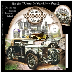 You Are A Classic 04 Shaped Mini Page Kit