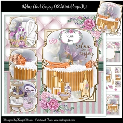 Relax And Enjoy 02 Mini Page Kit