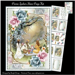 Picnic Ladies Mini Page Kit 