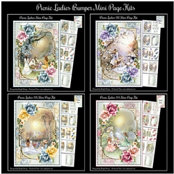 Picnic Ladies Bumper Mini Page Kits