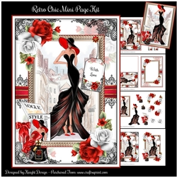 Retro Chic Mini Page Kit