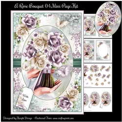 A Rose Bouquet 04 Mini Page Kit 