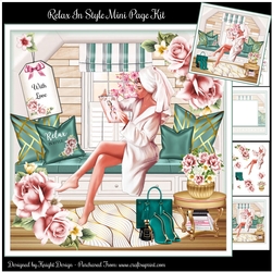 Relax In Style Mini Page Kit 