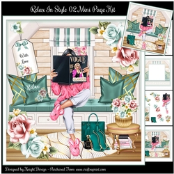 Relax In Style 02 Mini Page Kit