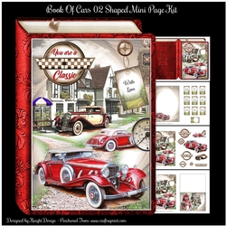 Book Of Cars 02 Male Shaped Mini Page Kit